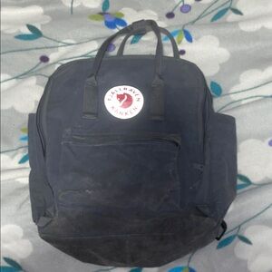 fjällraven kånken grey backpack